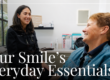 Doctor smiling with patient