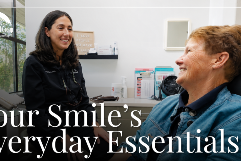 Doctor smiling with patient